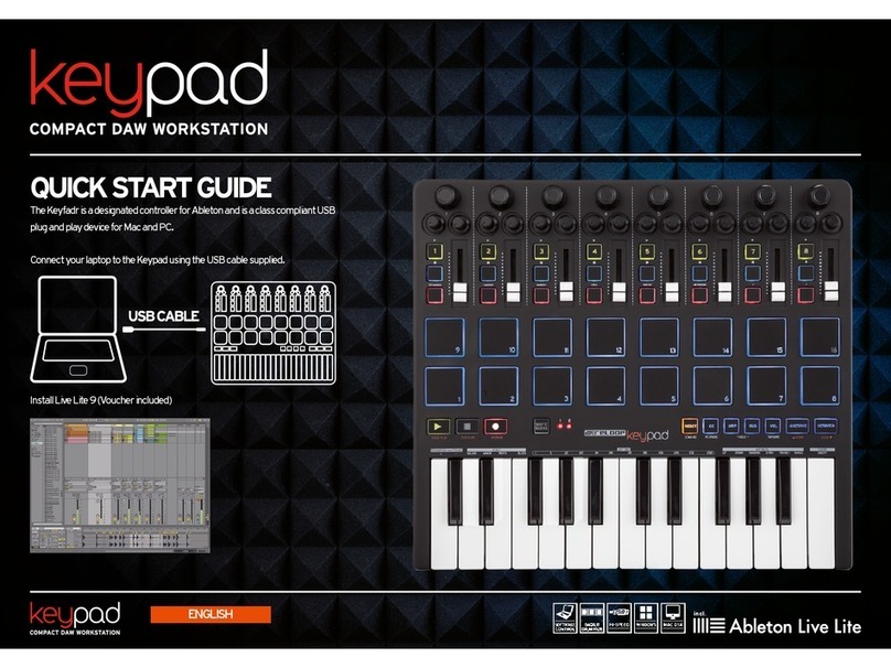 Reloop Compact Daw quick start guide