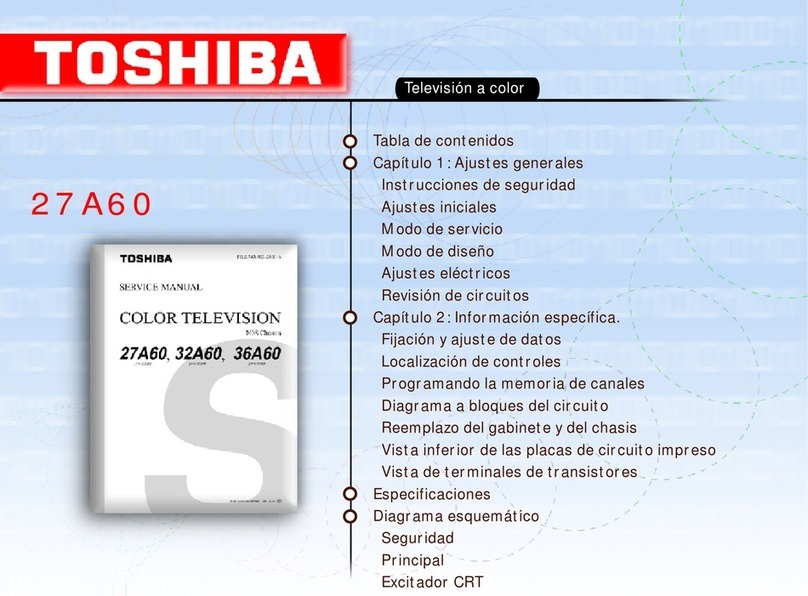 Toshiba 27A60 User manual