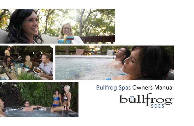BullFrog Spas owner's manual