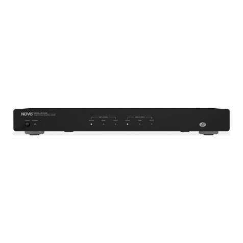 Nuvo NV-D460 User manual