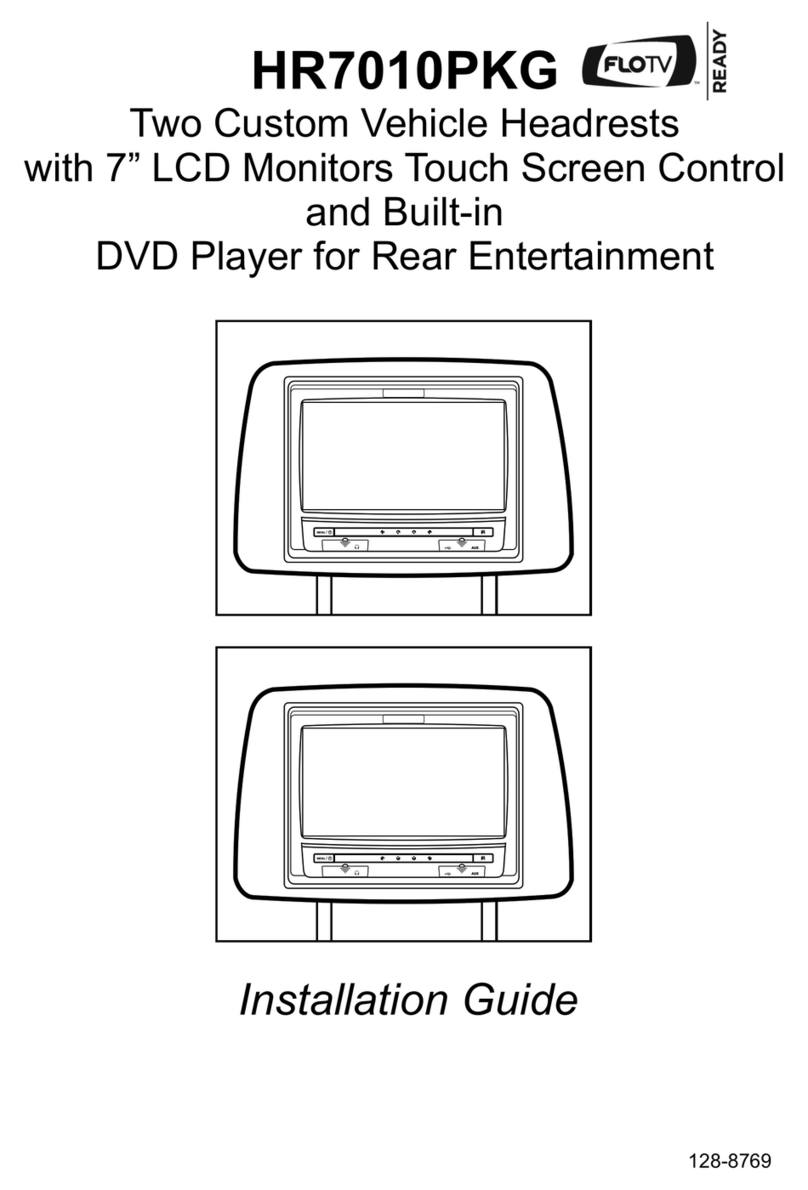 Audiovox Mobile Video HR7010PKG User manual