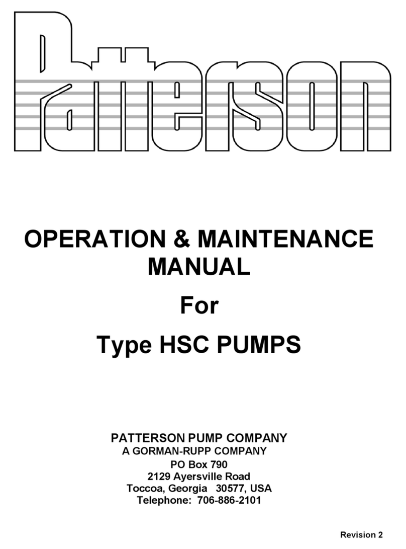 Patterson HSC Operation and maintenance