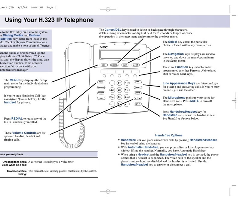 NEC Aspire User manual