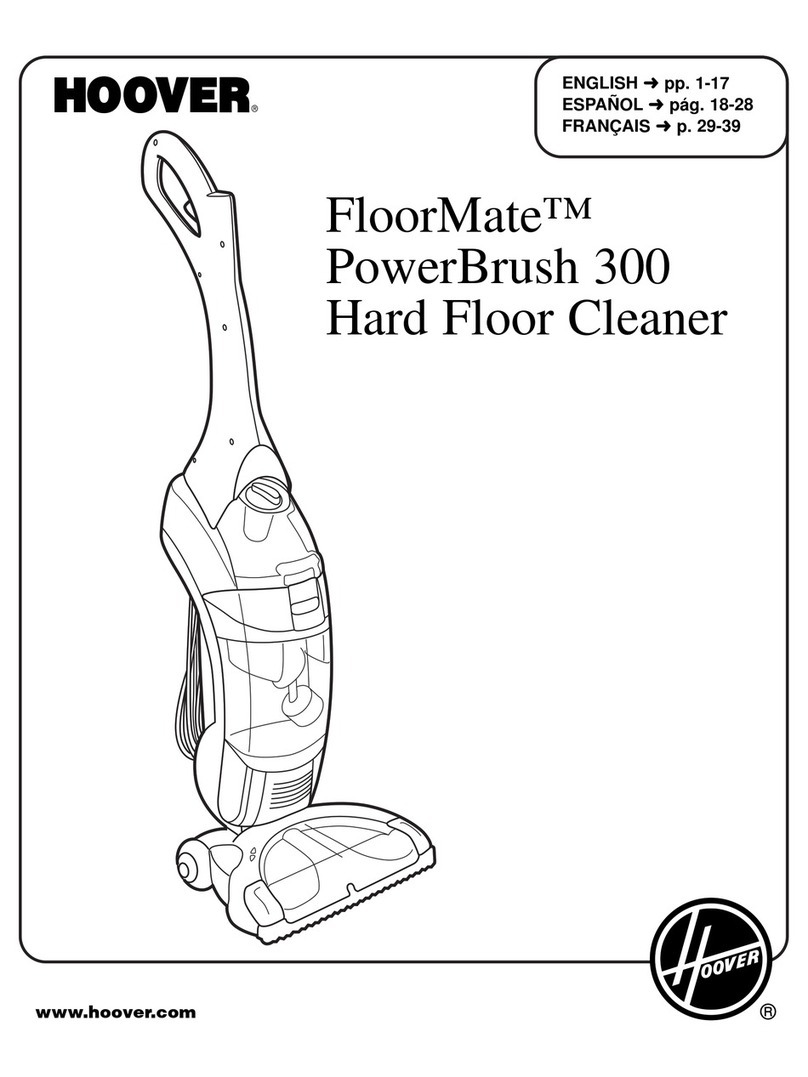 Hoover FloorMate PowerBrush 300 instructions