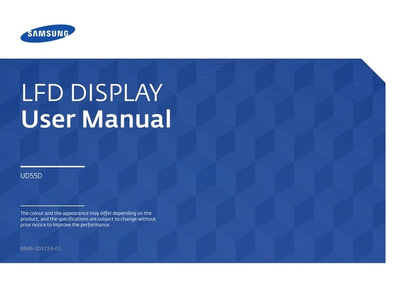 Samsung UD55D User manual