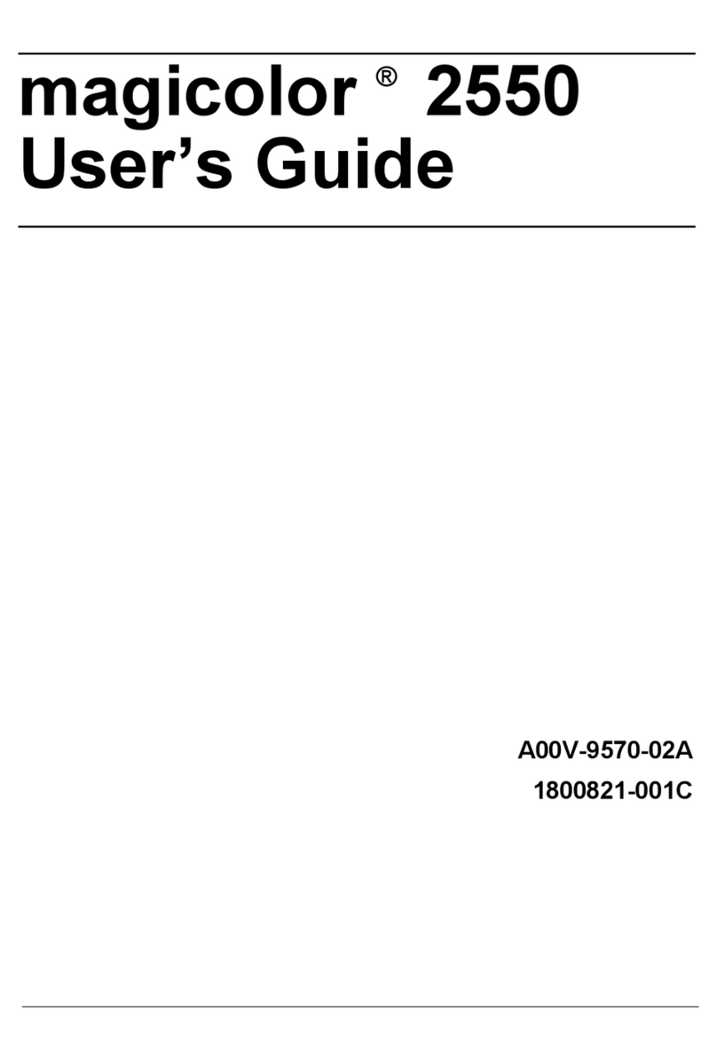 Konica Minolta Magicolor 2550 user guide