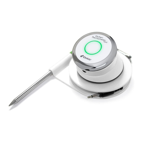 iDevices Kitchen thermometer user manual