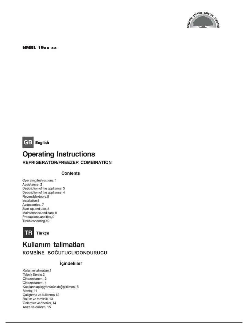 Hotpoint Ariston NMBL 19xx xx User manual