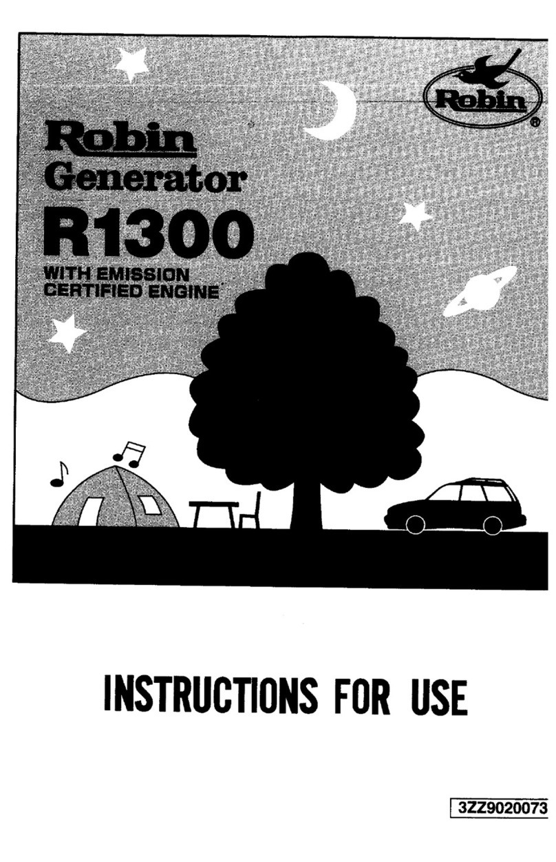 Robin R1300 User manual Robin R1300 User manual