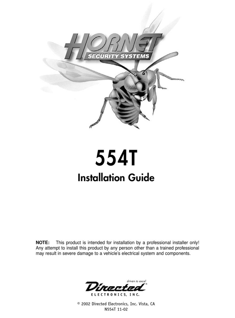 Hornet 554T installation guide