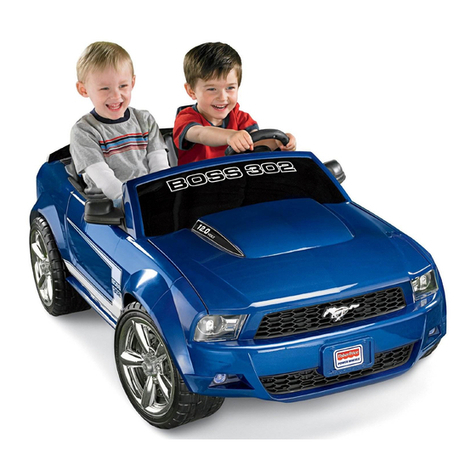 Power Wheels BOSS 302 Mustang owner's manual