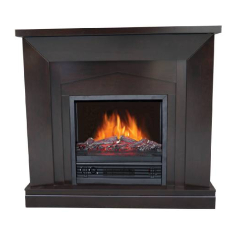 decorflame QCM525-47BDC instruction manual