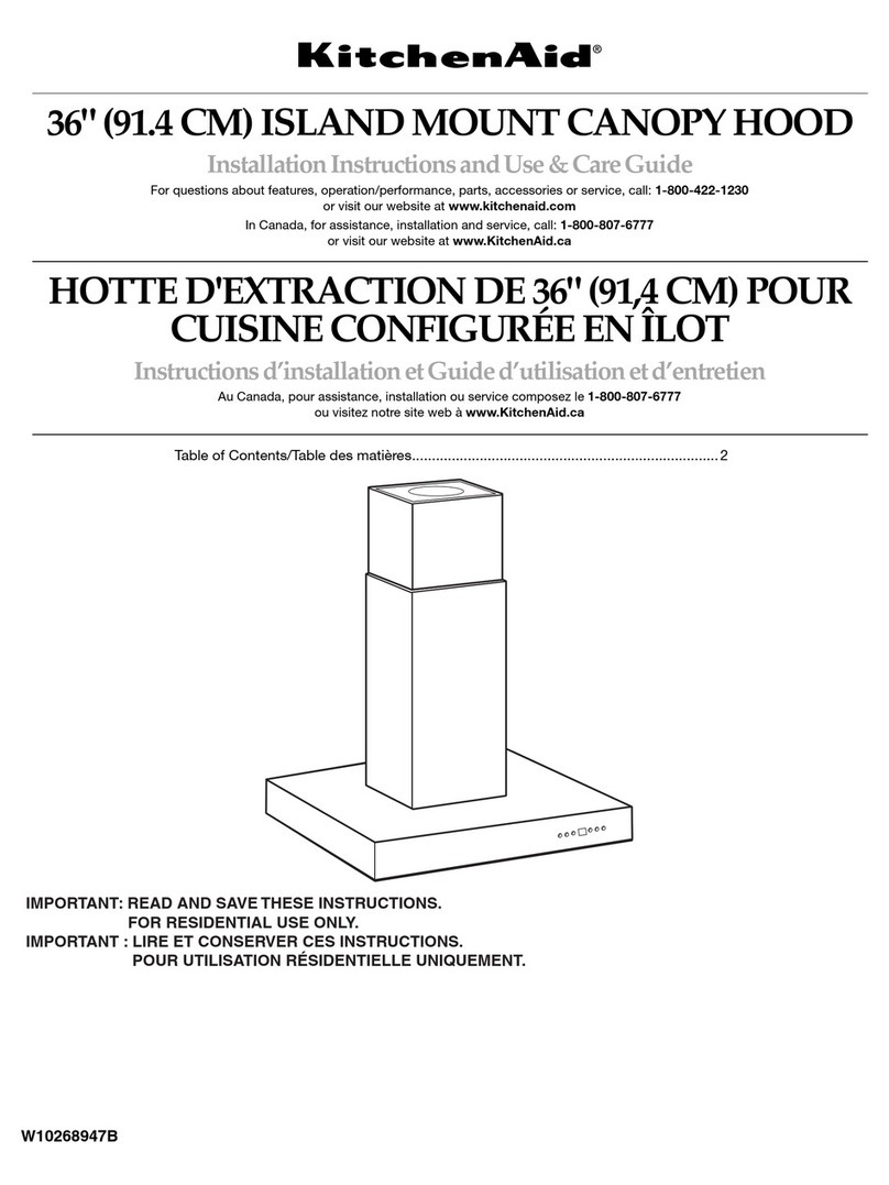 KitchenAid W10268947B Product information sheet