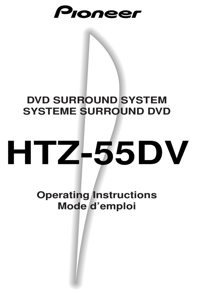 Pioneer HTZ-55DV operating instructions