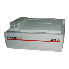 AGFA Horizon Ultra Scanner User manual AGFA Horizon Ultra Scanner User manual