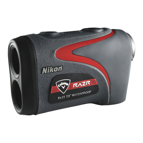 Nikon Callaway RAZR instruction manual