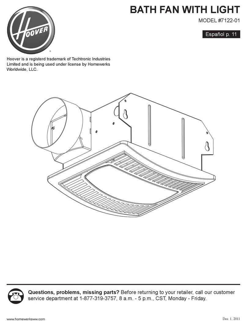 Hoover 7122-01 instructions