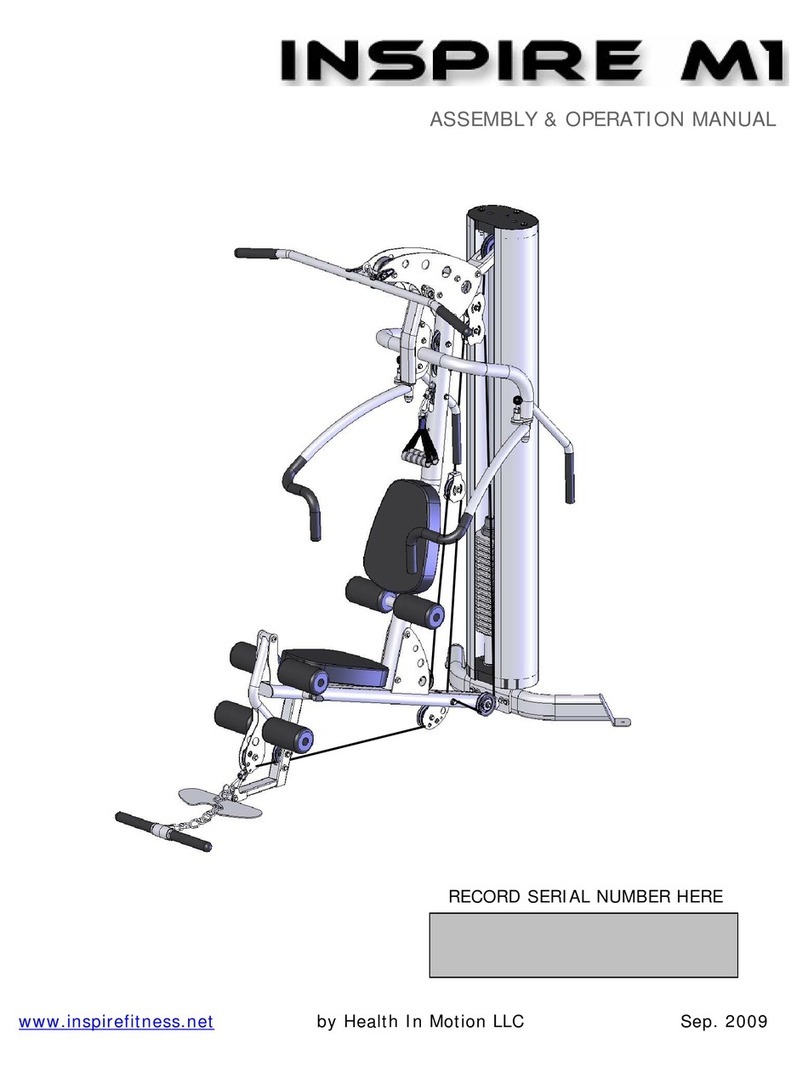Inspire M1 Assembly & operation manual