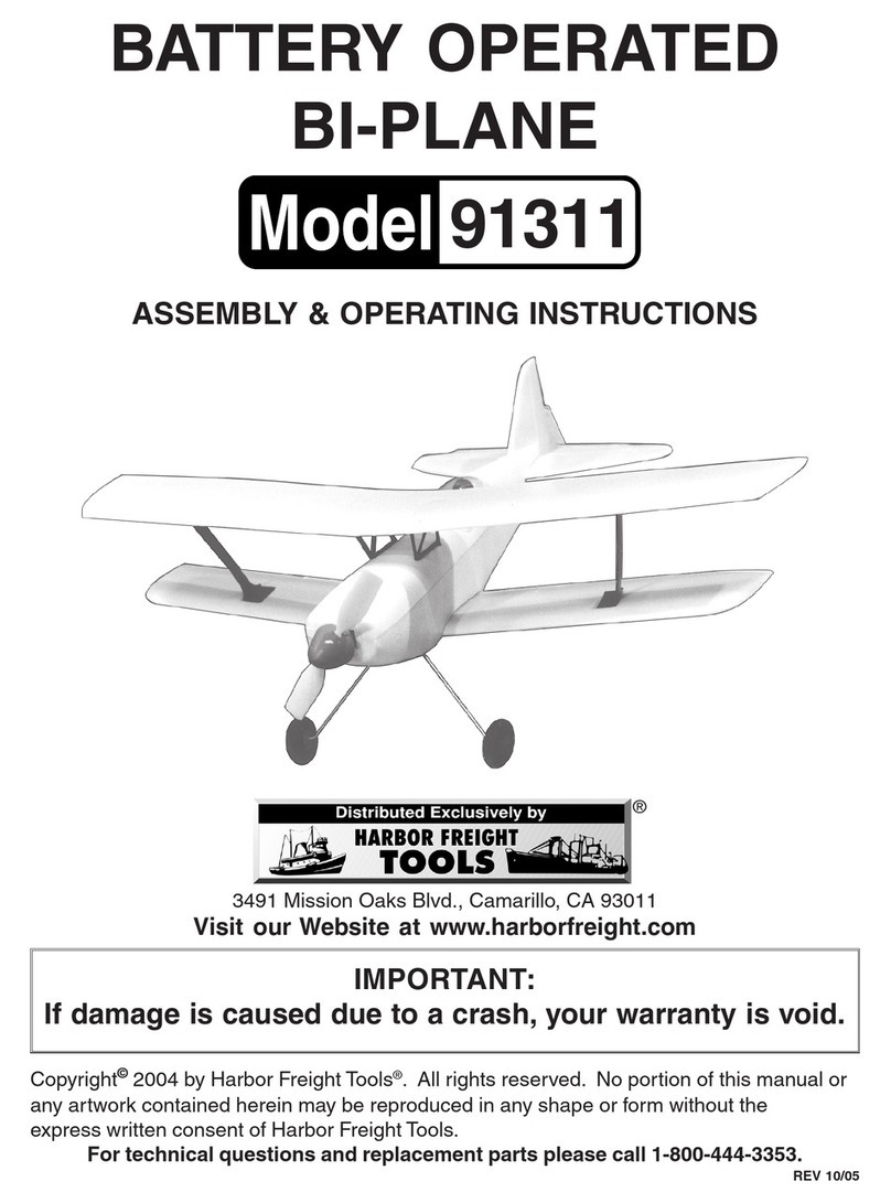 Harbor Freight Tools 91311 Assembly & operating instructions