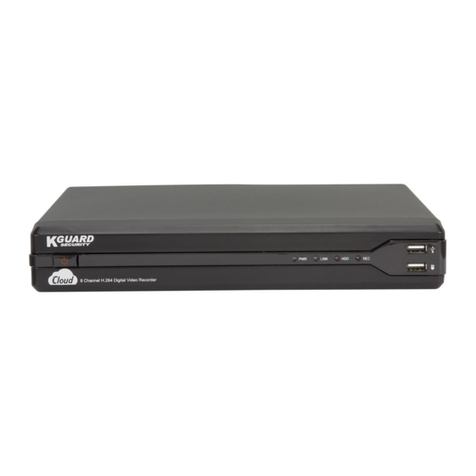 KGuard Security TC801 User manual