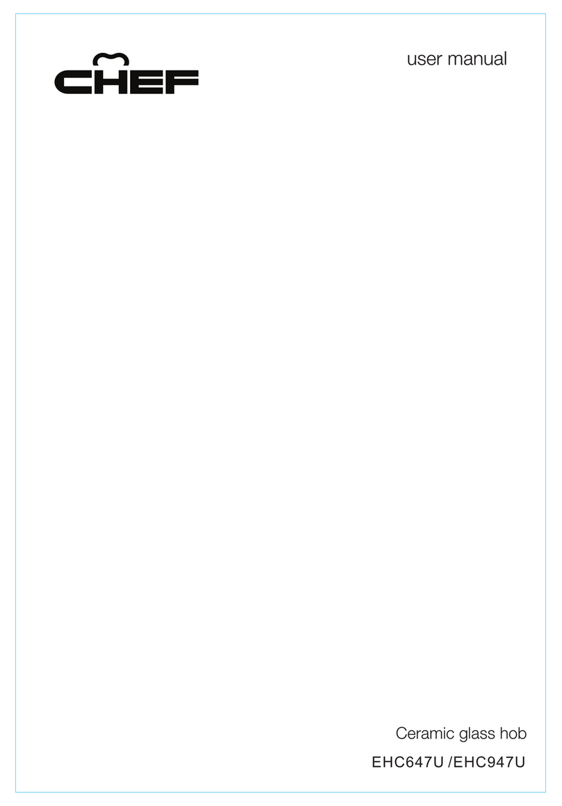 Chef EHC647U user manual