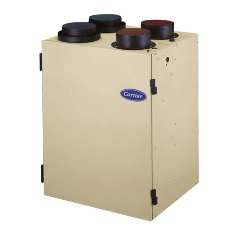 Carrier ERVXXSVB1100 Product data