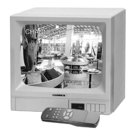 Lorex 12 B&W 4 Channel Observation system instruction manual Lorex 12 B&W 4 Channel Observation system instruction manual