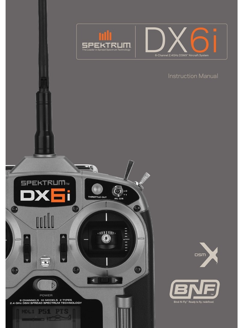 Spetrum DX6i instruction manual