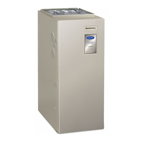 Carrier Deluxe 58MVB Installation and user guide