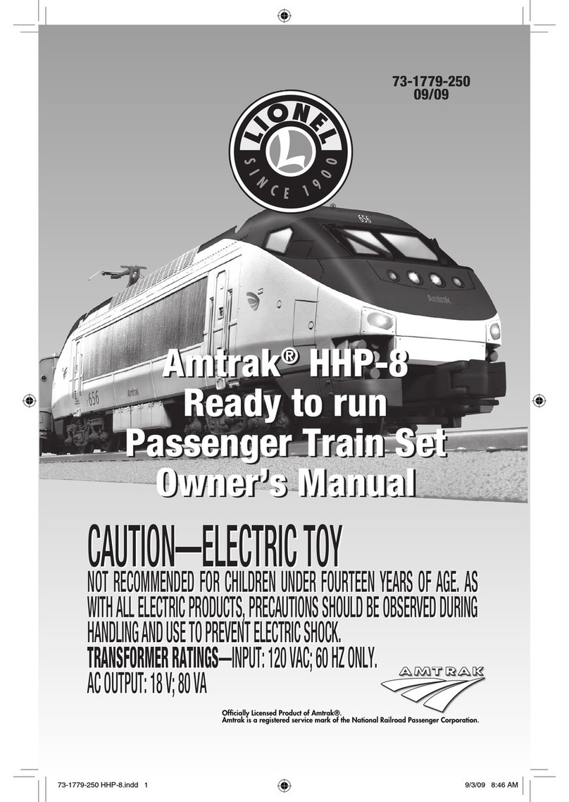 Lionel Amtrak HHP-8 User manual
