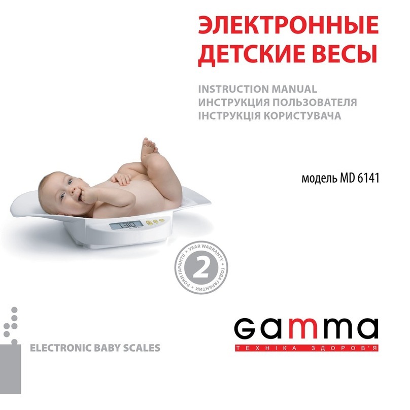 Gamma+ MD 6141 instruction manual