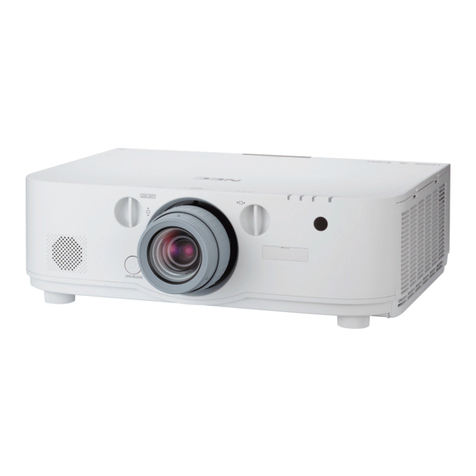 NEC PA622U User manual
