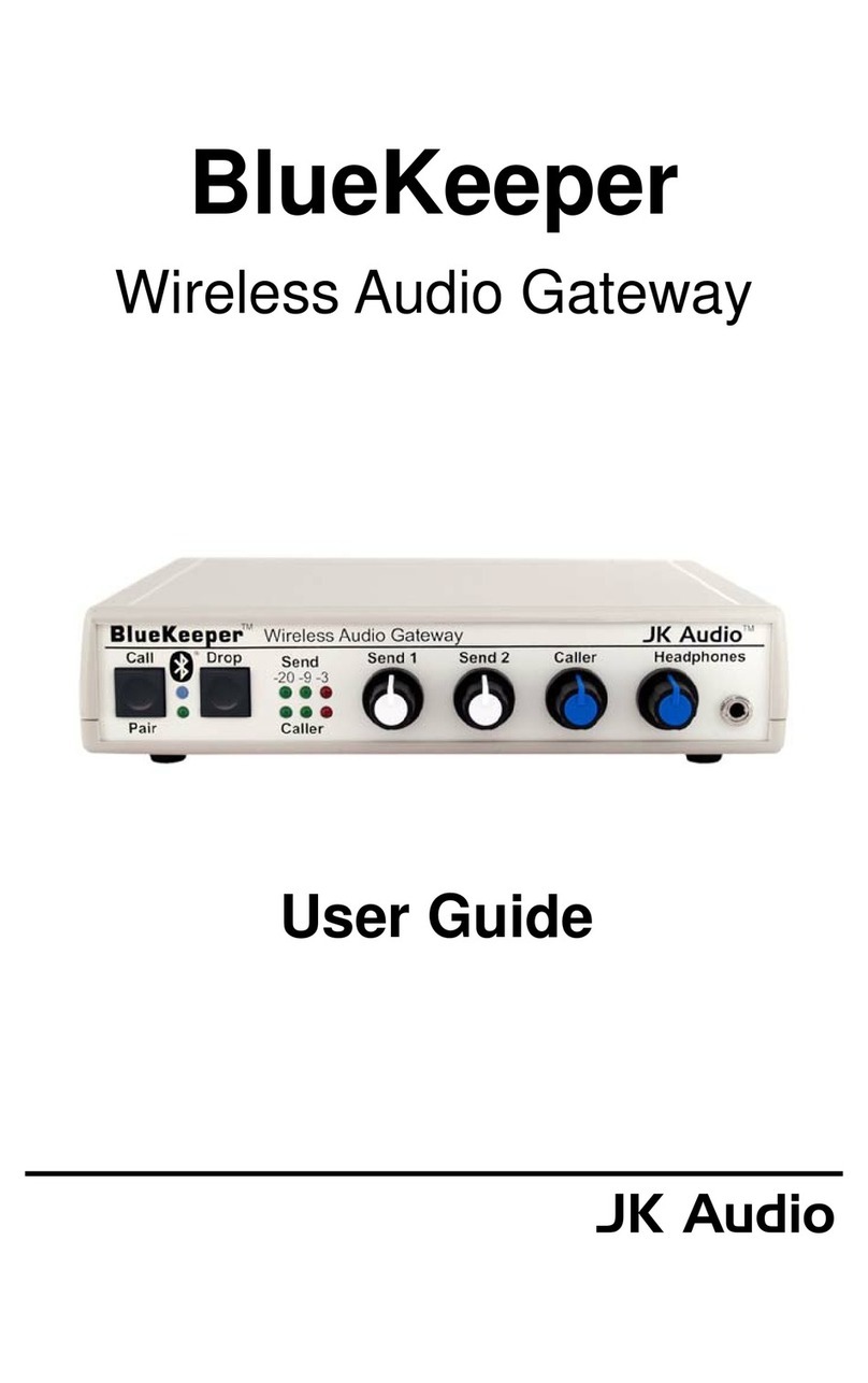 JK Audio BlueKeeper user guide