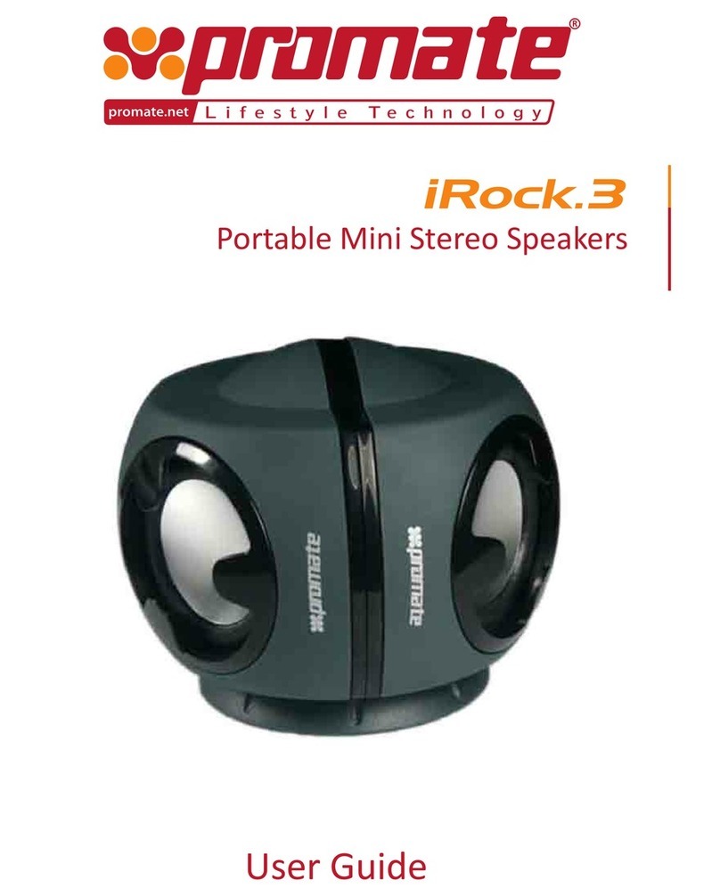Promate iRock.3 user guide