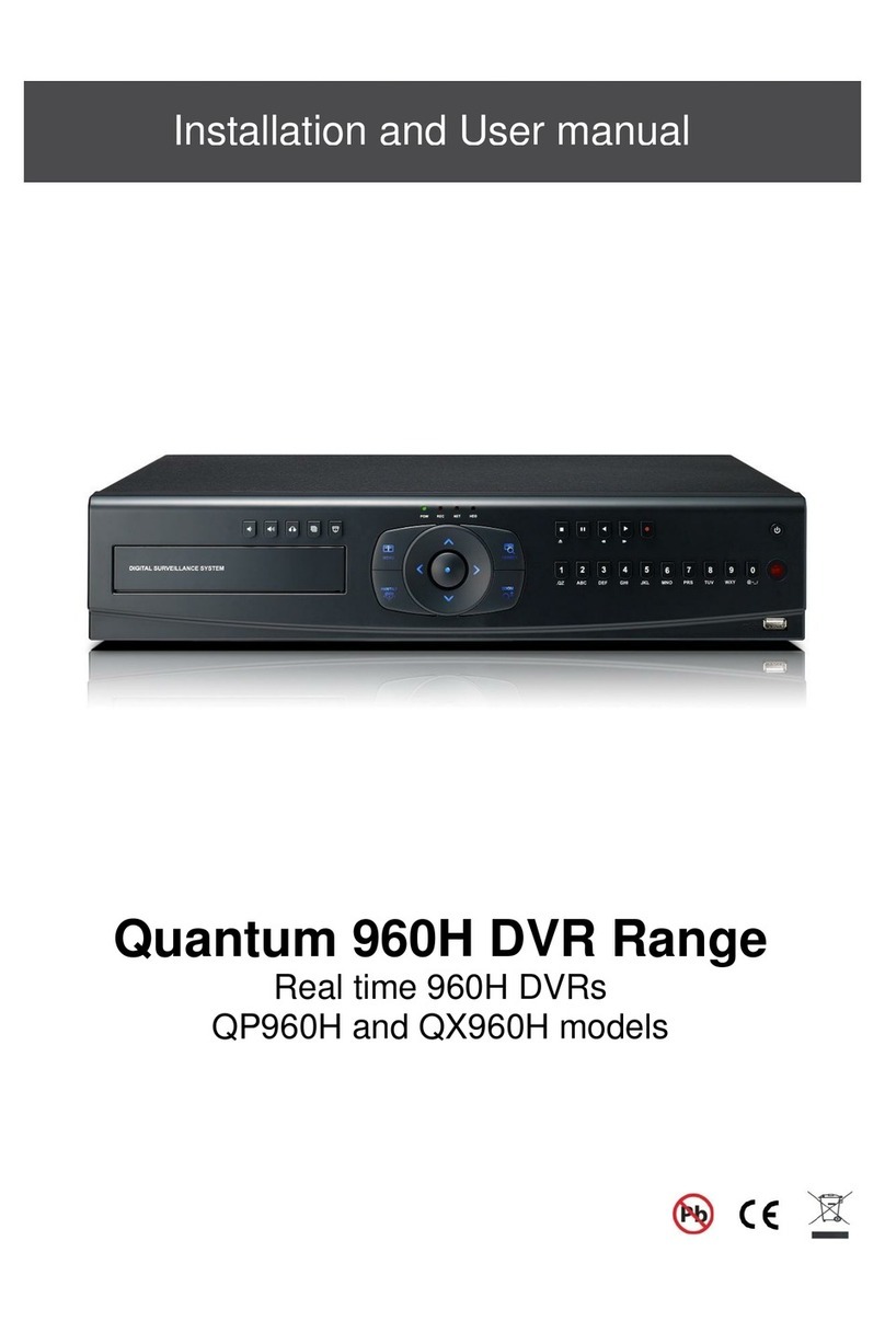 Quantum QP960H User manual