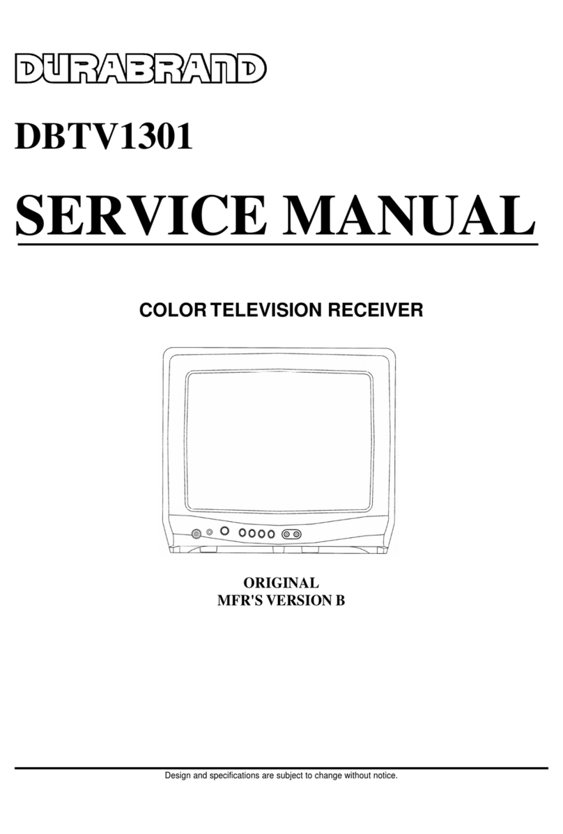 Durabrand DBTV1301 User manual