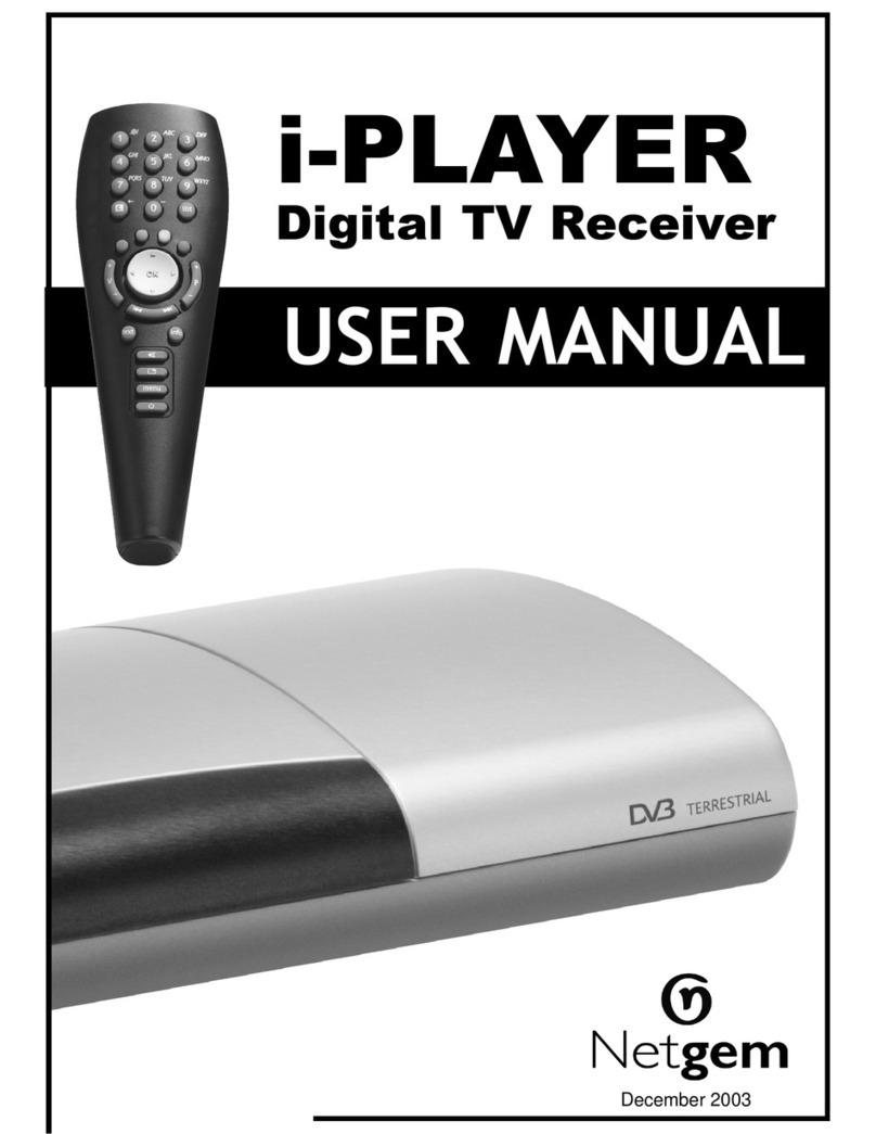 NETGEM i-PLAYER user manual