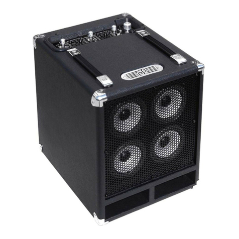 Phil Jones Bass PJB SUITCASE owner's manual