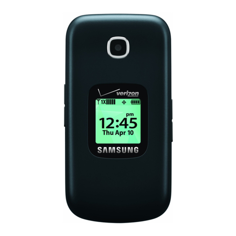 Samsung Verizon GUSTO 3 User manual