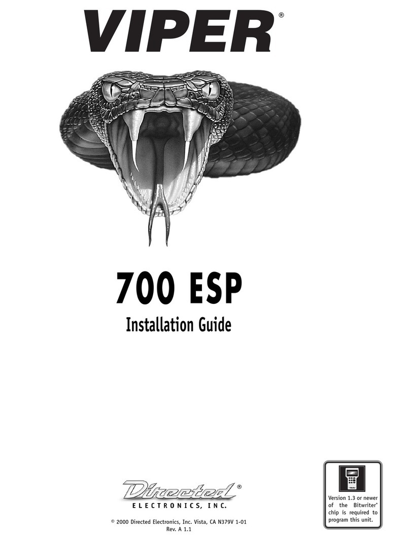 Viper 700 ESP installation guide