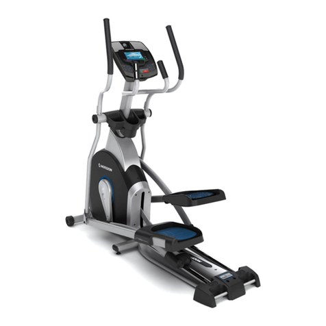 Horizon Fitness EX-69 owner's manual