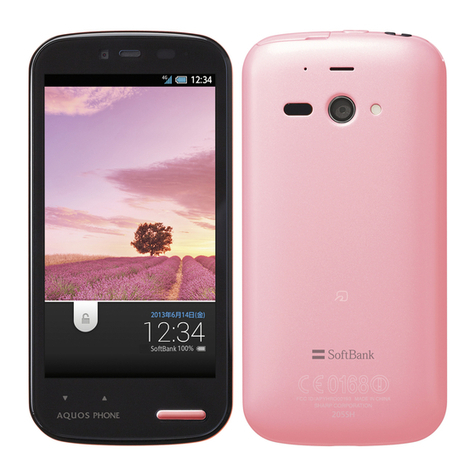 Sharp SoftBank 205SH User manual