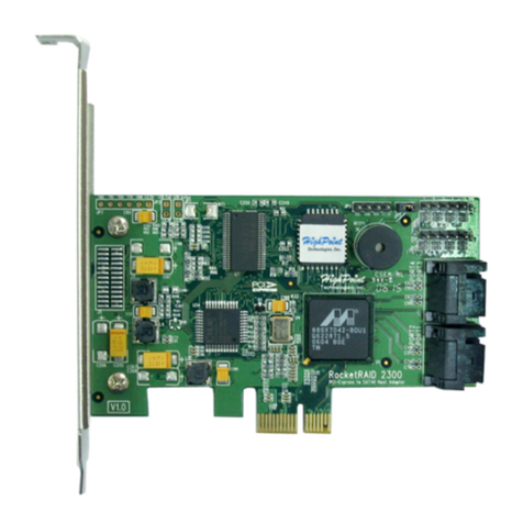 HighPoint RocketRAID 230x User manual HighPoint RocketRAID 230x User manual