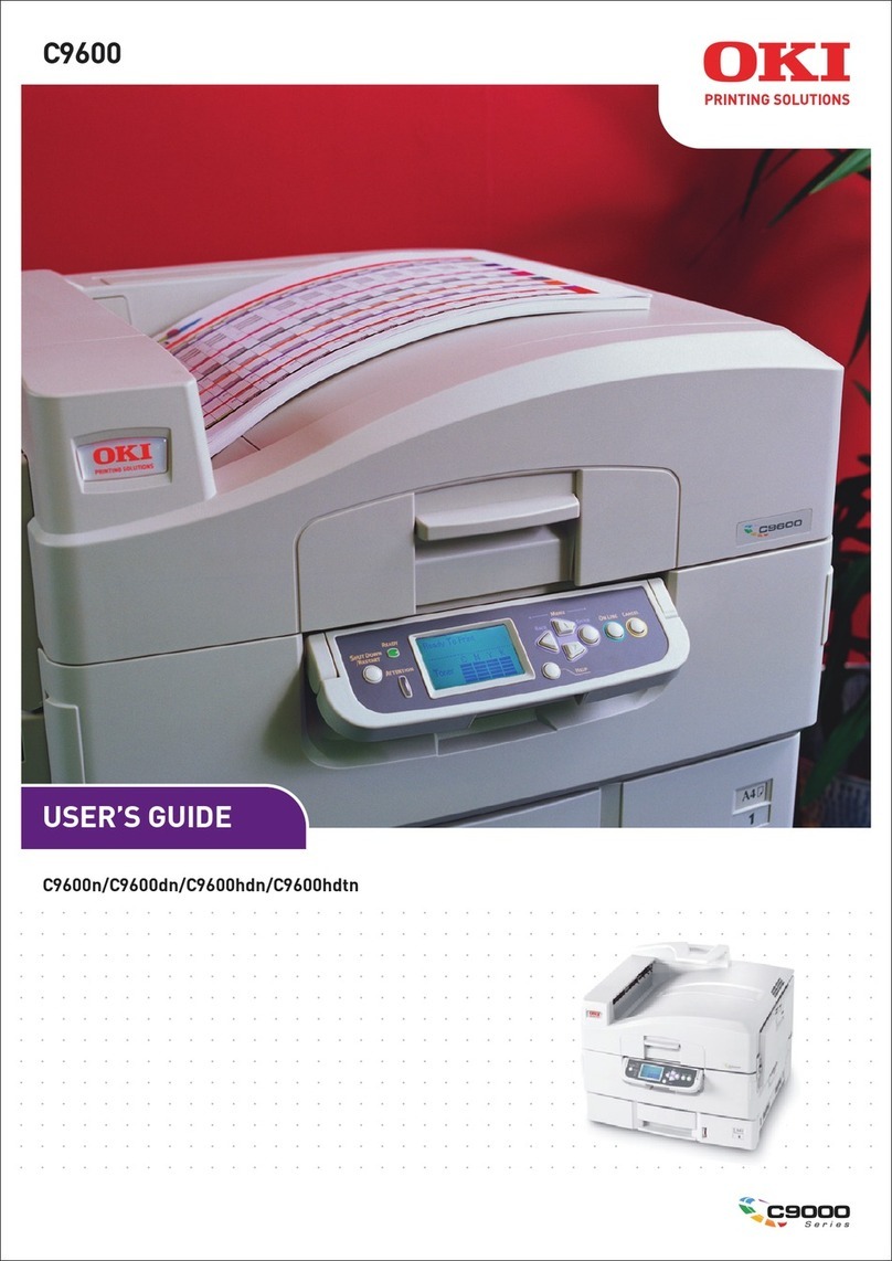 Oki C9600n User manual