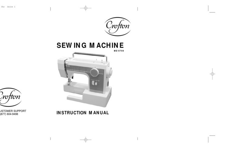 Crofton MD 8708 instruction manual