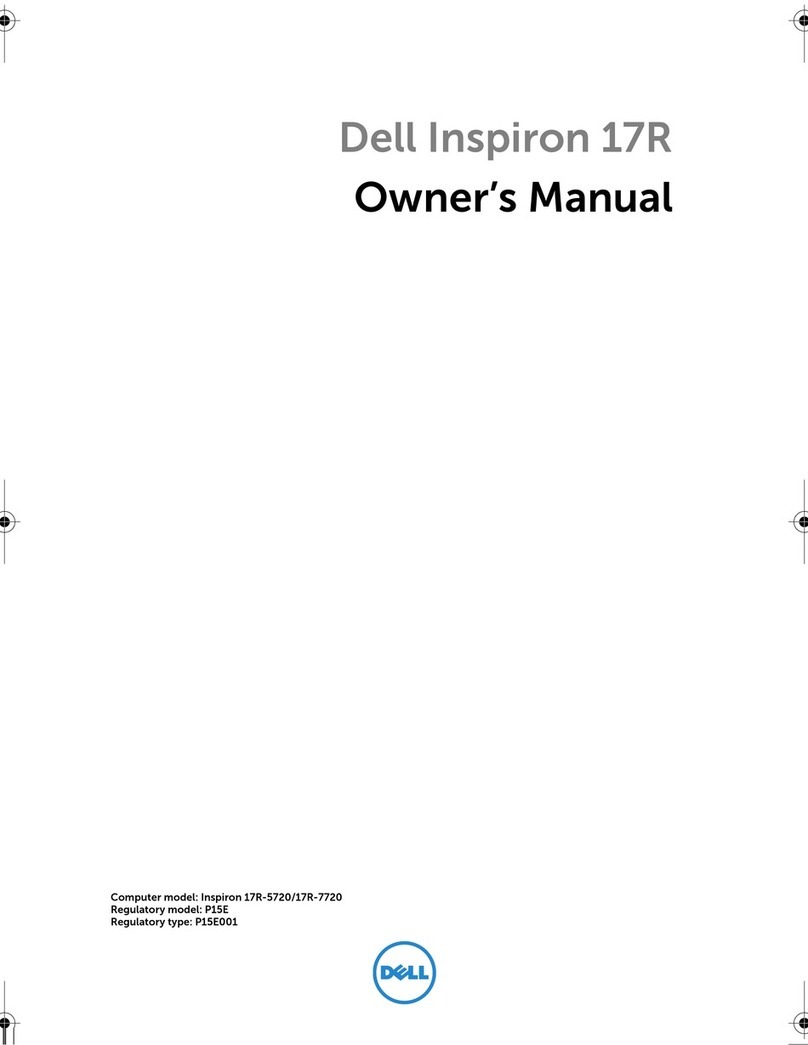 Dell Inspiron Inspiron 17R User manual