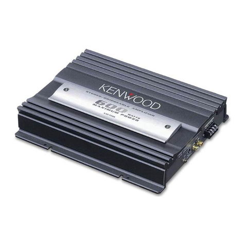 Kenwood KAC-728S User manual