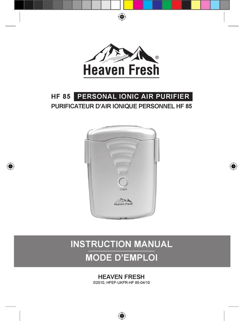 Heaven Fresh HF 85 instruction manual