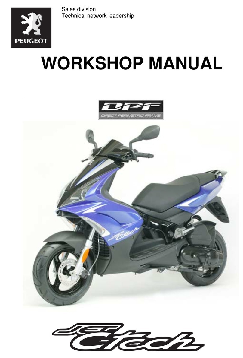PEUGEOT Jet C-Tech Instruction manual