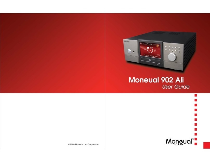 Moneual 902 Ali user guide